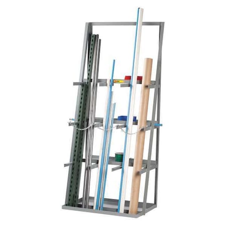 Little Giant Vertical Bar Rack, 84" H, 24 x 36" BR-2436-84
