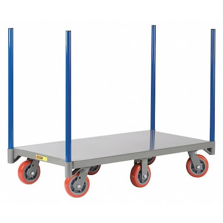 Little Giant Pipe Stake Truck, 6-Wheel, 3600 lb., 30x72" NBP6W-3072-6PY