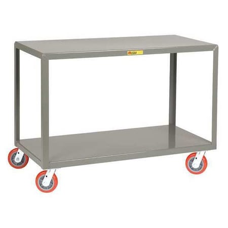 Little Giant Mobile Tables, 2-Shelf, 3600 lb., 24 x 60" IP-2460-2-6PY