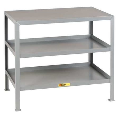 Little Giant Multi-Shelf Machine Table, 48" W, 32-1/2" Height, 2000 lb. MT2448-3