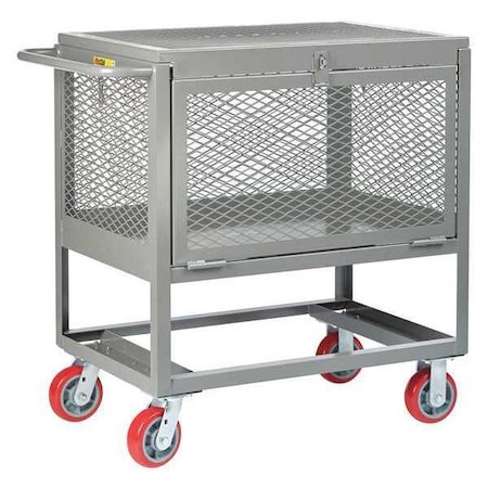Little Giant Platform Truck, Lid/Gate, Mesh, 24x36" RPDXL-2436-6PY