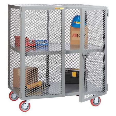 Little Giant Mobile Storage Locker, 2000 lb., 30 x 72" SC-3072-6PPY