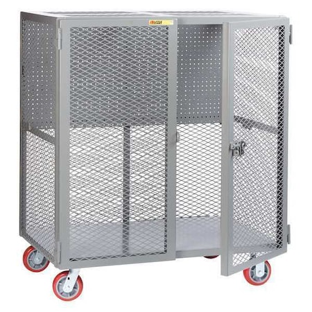Little Giant Tool Security Cart, w/Pegboard Storage SCN-2460-6PY-PB