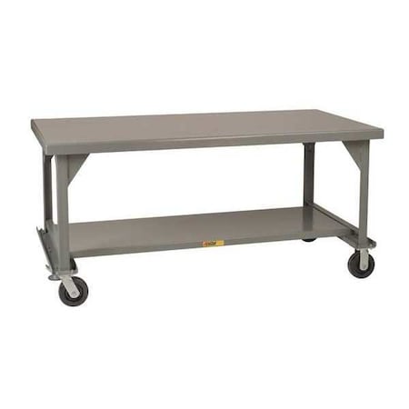 Little Giant Heavy-Duty Mobile Workbench, 30 x 72" WW3072-8PHFL