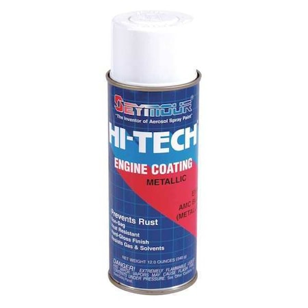 Seymour Of Sycamore 12 Fluid oz. Can High Gloss Blue Metallic Hi-Tech Engine Paint EN-66