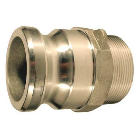 Milton 2006-9, F Style Cam and Groove Coupler, 6" MNPT (Pack of 4 pcs)