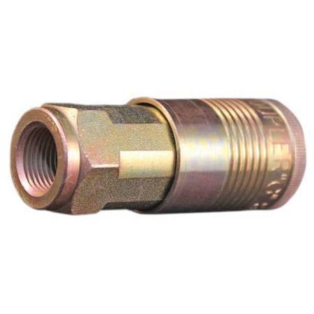 Milton G Style Coupler, 3/8" FNPT, PK5 1813