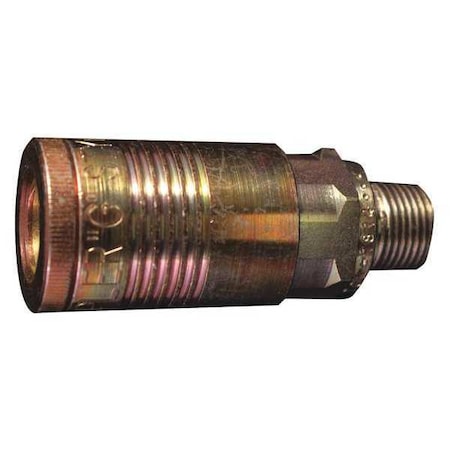 Milton G Style Coupler, 3/8" MNPT, PK5 1814