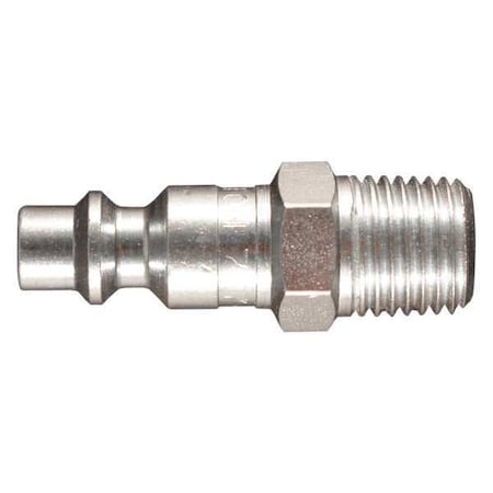 Milton M Style Plug, Ball Coupling, NPT, 300psi S-727-5W