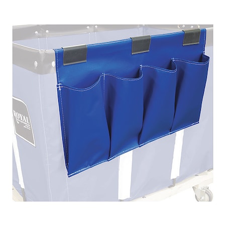 Royal Basket Trucks Janitorial Organizer, Blue R00-BBX-JSN