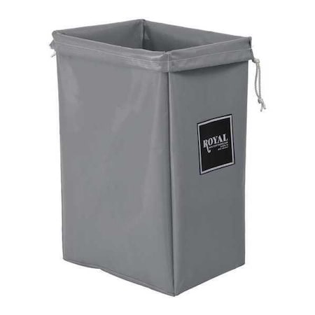 Royal Basket Trucks Hamper Bag, Gray Vinyl R00-GGX-HBN