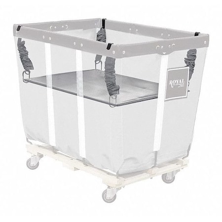 Royal Basket Trucks Spring Lift, 10 Bu, Gray R10-GGX-SLN