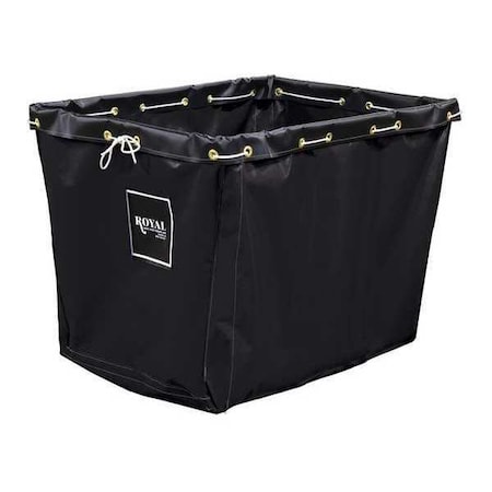 Royal Basket Trucks Repl Liner, 12 Bu, Black Vinyl R12-KKX-LNN