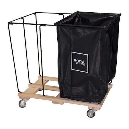 Royal Basket Trucks Drop In, 12 Bu, Black, 1/2 Size R12-KKX-R2N