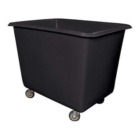 Royal Basket Trucks Cube Truck, 3/8 cu. yd., 800 lb. Cap, Black G08-BKX-PGA-4UNN
