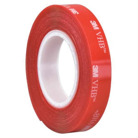 3M 3M 4905 VHB Tape 3" x 5yd, Clear, 20 mil 4905