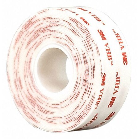 3M 3M 4932 VHB Tape 2" x 2", White, 25 mil, 100PK 4932
