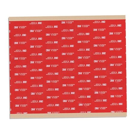 3M 3M 5962 VHB Tape 9" x 9", Black, 62 mil, 2PK 5962