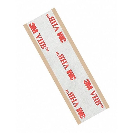 3M 3M RP25 VHB Tape 0.75" x 4", Gray, 25 mil, 5PK RP25