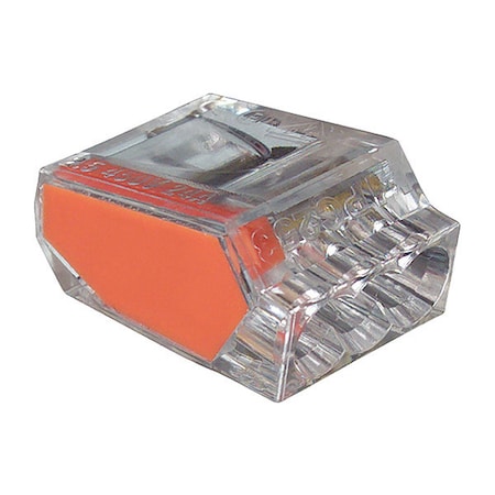 Gardner Bender Push-In Wire Connector, 12 AWG Max, 3 Port, 100 PK 10-PC3