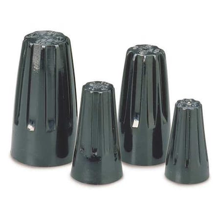 Gardner Bender Twist-On Wire Connector, 14 AWG Max, Black, 100 PK 10-003HT
