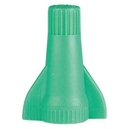 Gardner Bender Wire Connector, Winged, Green, PK100 10-095