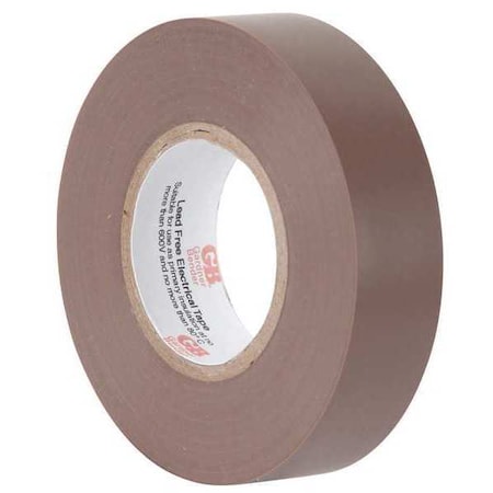 Gardner Bender Electrical Tape, Brown, Puck GTN-667P