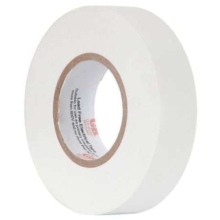 Gardner Bender Electrical Tape, White, Puck GTW-667P