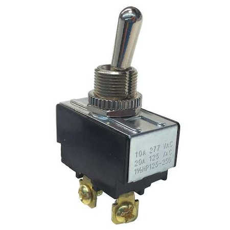 Gardner Bender Toggle Switch, SPST, On/Off, 1-1/2 hp at 125 to 250V AC GSW-10
