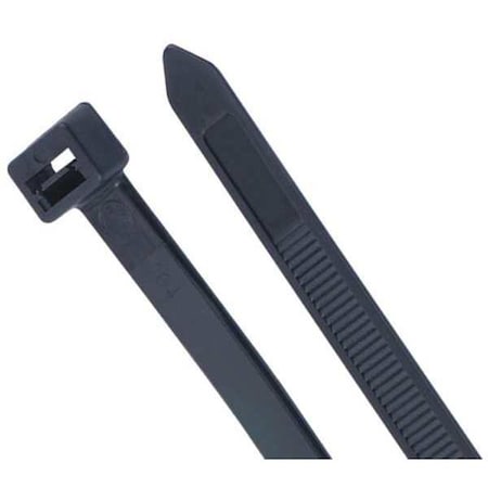 Gardner Bender Cable Tie, 36 in L, 10.30 in Max Bundle Dia., Black, Nylon 6/6, 175 lb Strength, 50 PK 46-436UVB
