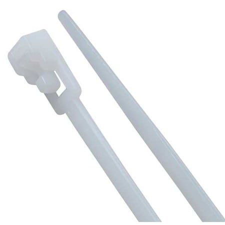 Gardner Bender Cable Tie, 12 in L, Natural, Nylon 6/6, 50 lb Strength, 10 PK 47-111