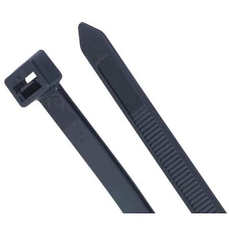 Gardner Bender Cable Tie, 30 in L, 9 in Max Bundle Dia., Black, Nylon 6/6, 175 lb Strength, 25 PK 46-330UVB