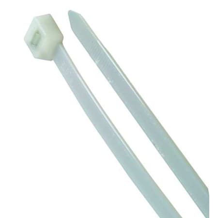Gardner Bender Cable Tie, 48 in L, 14.30 in Max Bundle Dia., Natural, Nylon 6/6, 175 lb Strength, 10 PK 45-548