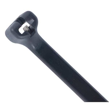 Gardner Bender Cable Tie, 7 in L, 1 to 2 in Max Bundle Dia., Black, Metal, 50 lb Strength, 20 PK 46-308UVBMP
