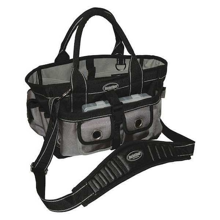 Bucket Boss Bag/Tote, Tool Tote, Extreme Hopalong, 1680 Heavy-Duty Poly Fabric 65088