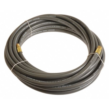 Continental 3/8" x 50 ft PVC Coupled Multipurpose Air Hose 300 psi GY PLG03830-50-33