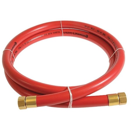 Continental 3/4" x 3 ft PVC Coupled Multipurpose Air Hose 250 psi RD PLR07525-03-41