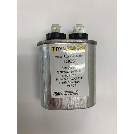 Packard Capacitor, 5 MFD, 370V, POC5 12005