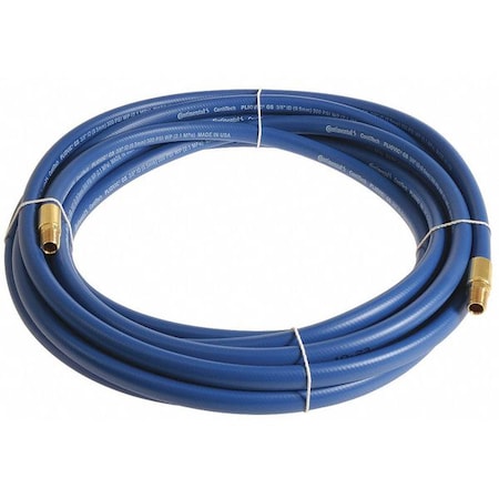 CONTINENTAL CONTITECH 3/8" x 100 ft PVC Coupled Multipurpose Air Hose 300 psi BL PLB03830-100-13