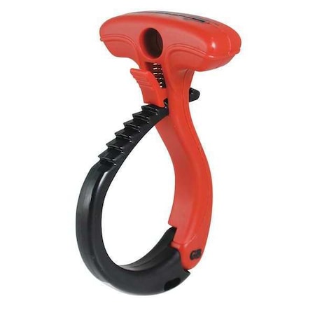 Gardner Bender Cable Wraptor, 2-3/4 in L, 3 in Max Bundle Dia., Black, Red, Stainless Steel, 100 lb Strength CW-T3R