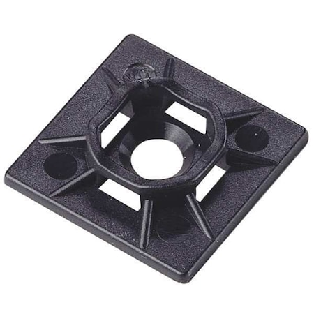 Gardner Bender Mounting Base, 1" x 1", Black, PK5 MB-20UVB