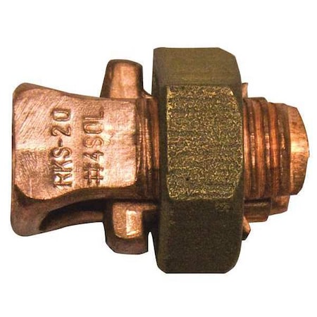Gardner Bender Split Bolt Connectors, Copper, PK2 GSBC-6