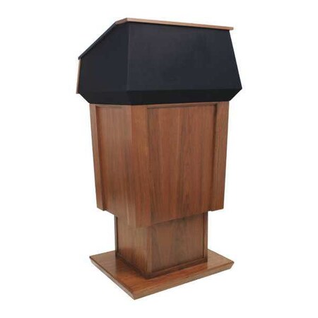 Amplivox Sound Systems Patriot Power Lift Lectern, Cherry SN3040A-CH
