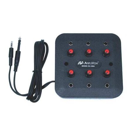 Amplivox Sound Systems Six Station Jack Box SL1004