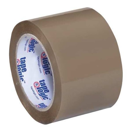 Tape Logic Tape Logic No 350 Industrial Tape, 3.5 Mil, 3" x 55 yds., Tan, PK6 T905350T6PK