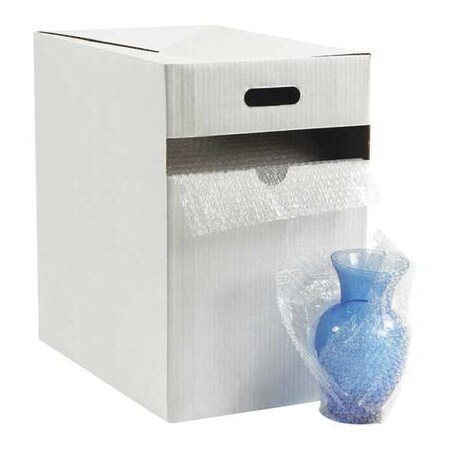 Partners Brand Adhesive Bubble Disp, 3/16x12x175 ft., 12" Max. Tape Width. Polyethylene, Clear BDAD31612