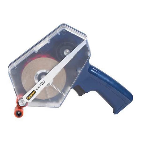 Scotch 3M 752 Adhesive Transfer Tape Dispenser, Blue, 1/Each TDTF3M752