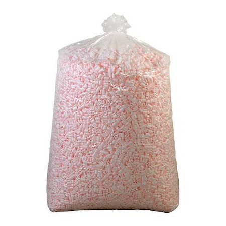 Partners Brand Anti-Static Loose Fill, 20 Cubic Feet, Pink, 1 Each 20NUTSAS