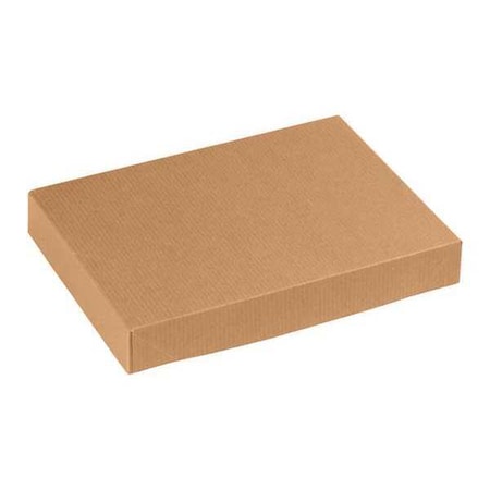 Partners Brand 11 1/2 in x 8 1/2 in x 1 5/8 in Apparel Box, Kraft, Fiberboard, .020 Point Recycled Fibreboard AB11081K