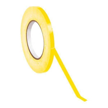 Partners Brand Bag Tape, 3/8" x 180 yds., Yellow, PK16 T96202416PKY